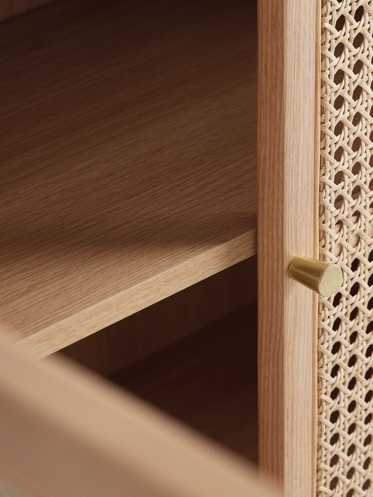 Sideboard SALTVIG 2 Türen Esche