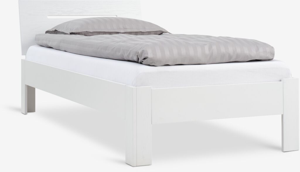 Bettgestell OLSKER 90x200 weiß