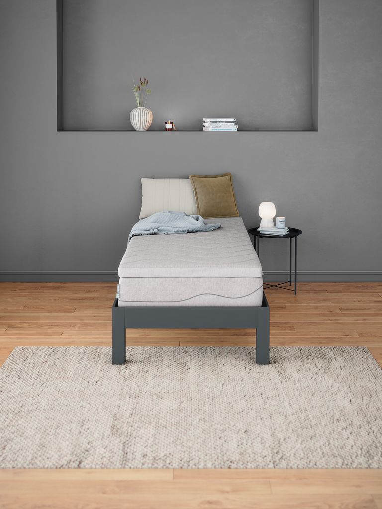Topper 80x200cm WELLPUR GULEN grau