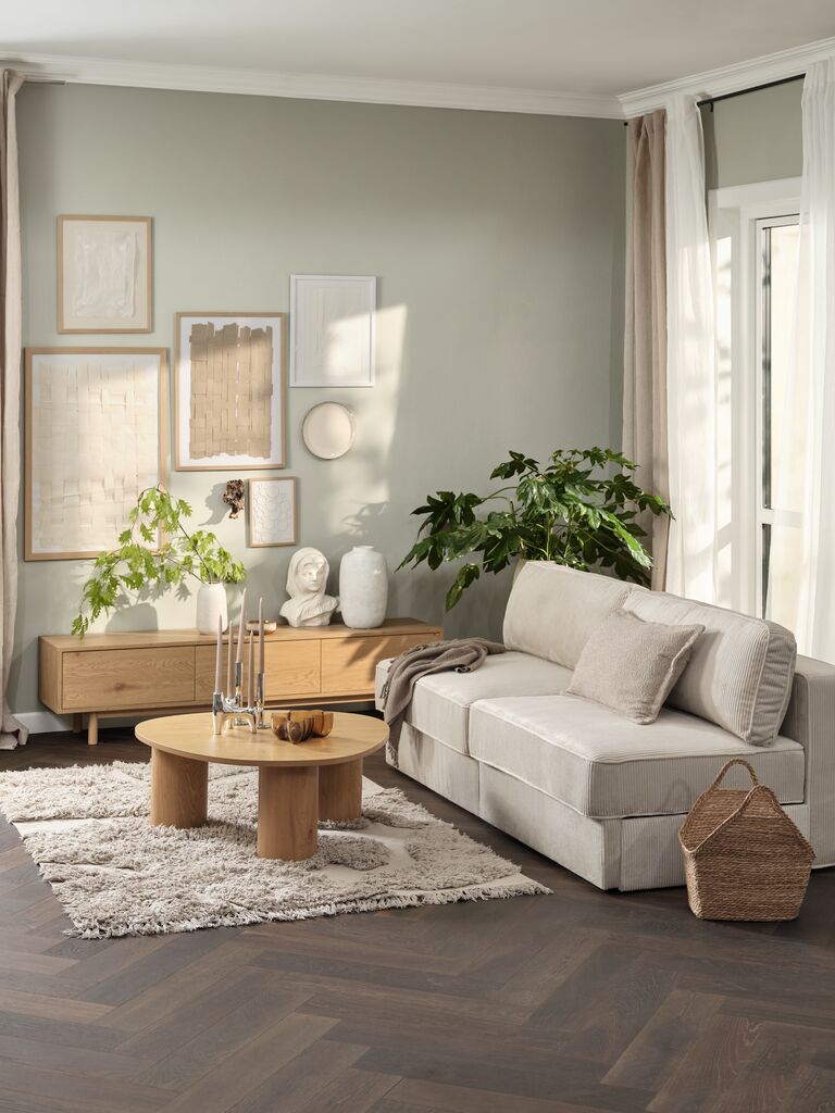 Couchtisch RAVNSBJERG 90x90 warm Eiche