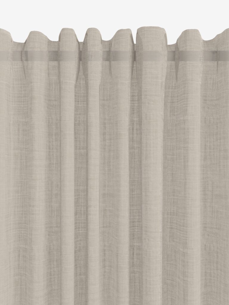 Vorhang LUTELANDET 1x140x245 beige