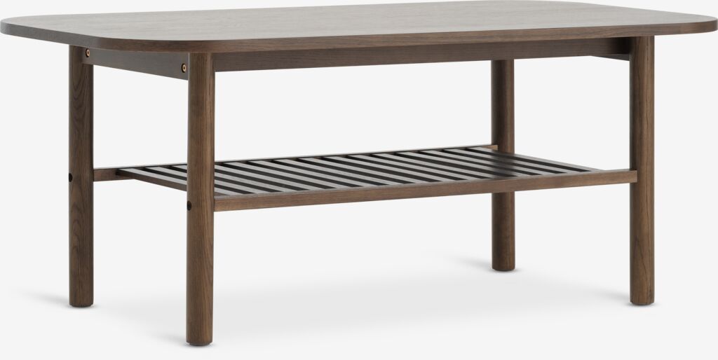 Couchtisch LYNGVIG 60x110 1 Regal Eiche dunkel