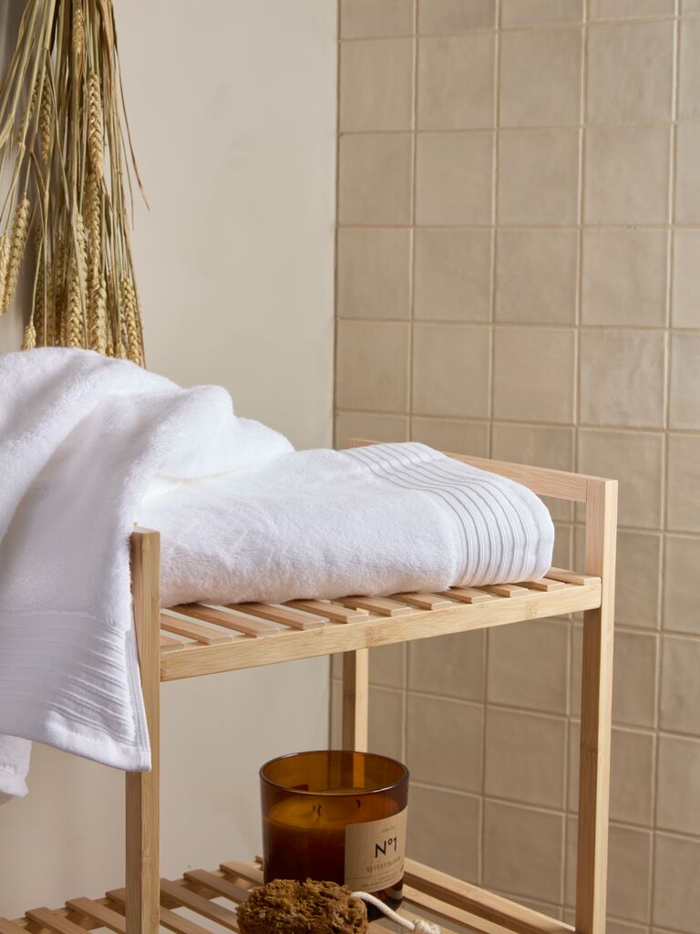 Badetuch SORUNDA 70x140 weiß