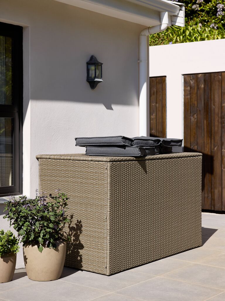 Gartenbox STEINKJER B155xH95xT81 natur