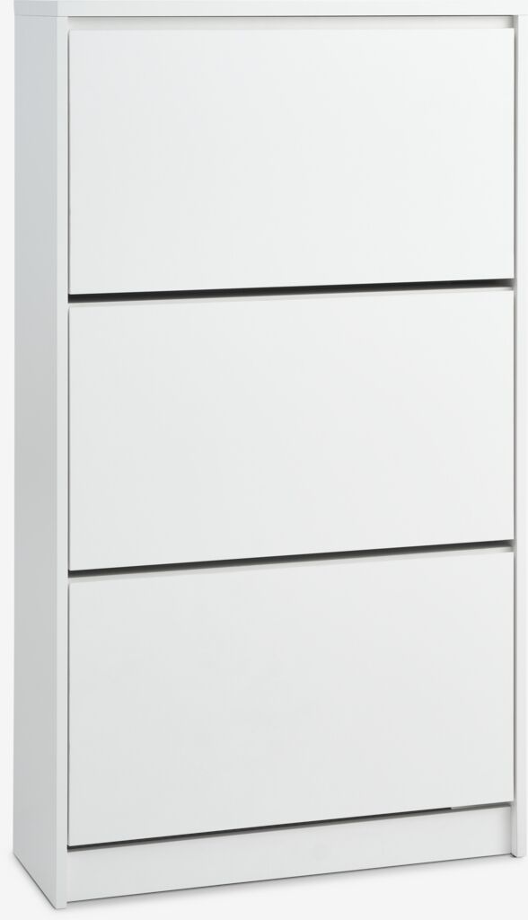 Schuhschrank LIMFJORDEN 3 Fächer weiß
