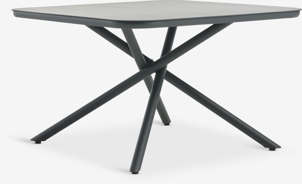 Gartentisch GOTHENBURG B120xL120 grau