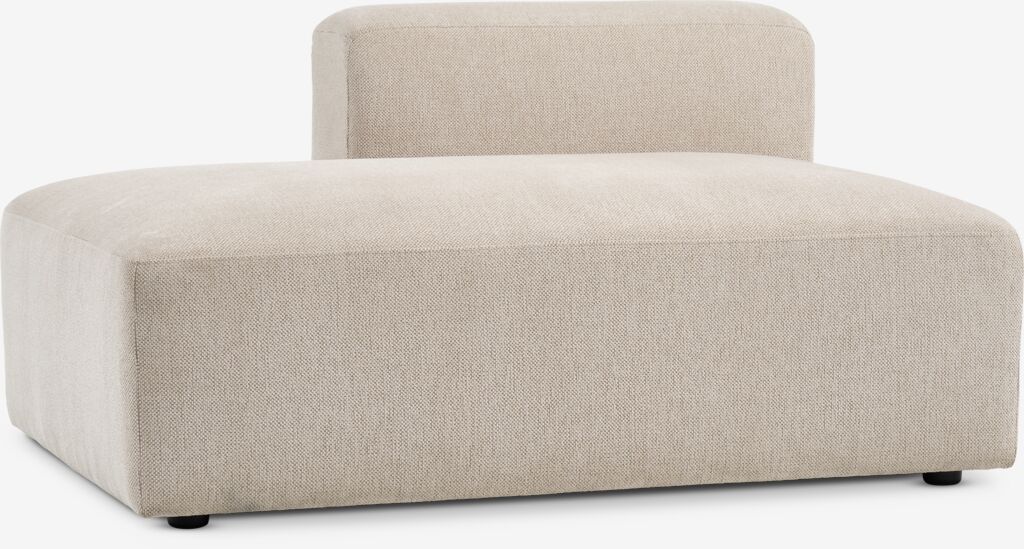 Sofamodul SKEJBY offenes Ende links Stoff beige
