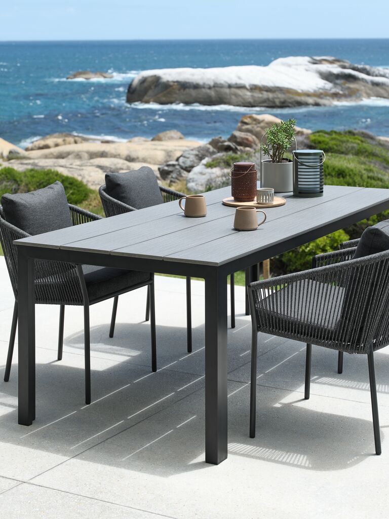 Gartentisch MARIELYST B90xL205 grau