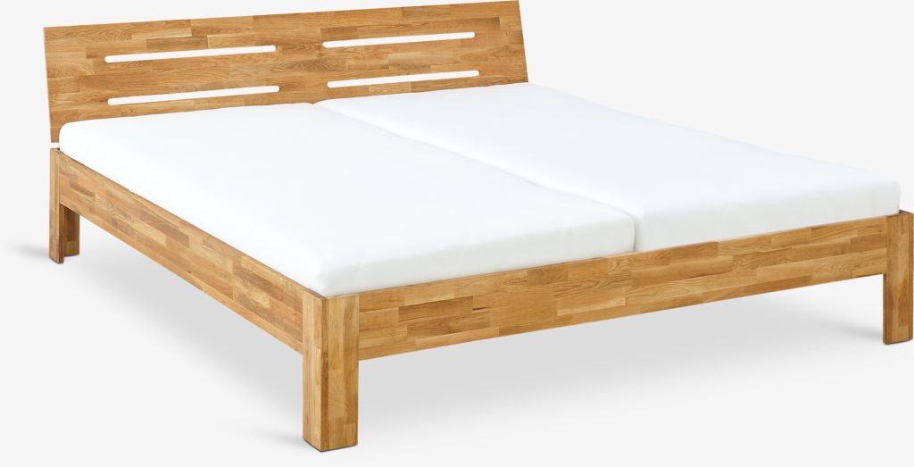 Bettgestell OLSKER 160x200 Eiche natur