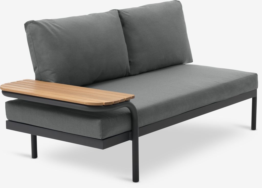 Lounge-Sofa ODDESUND grau