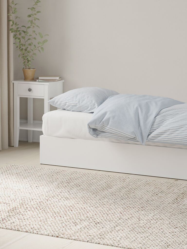 Bett mit Stauraum SEDEN 90x200 seitliche Hebefunktion