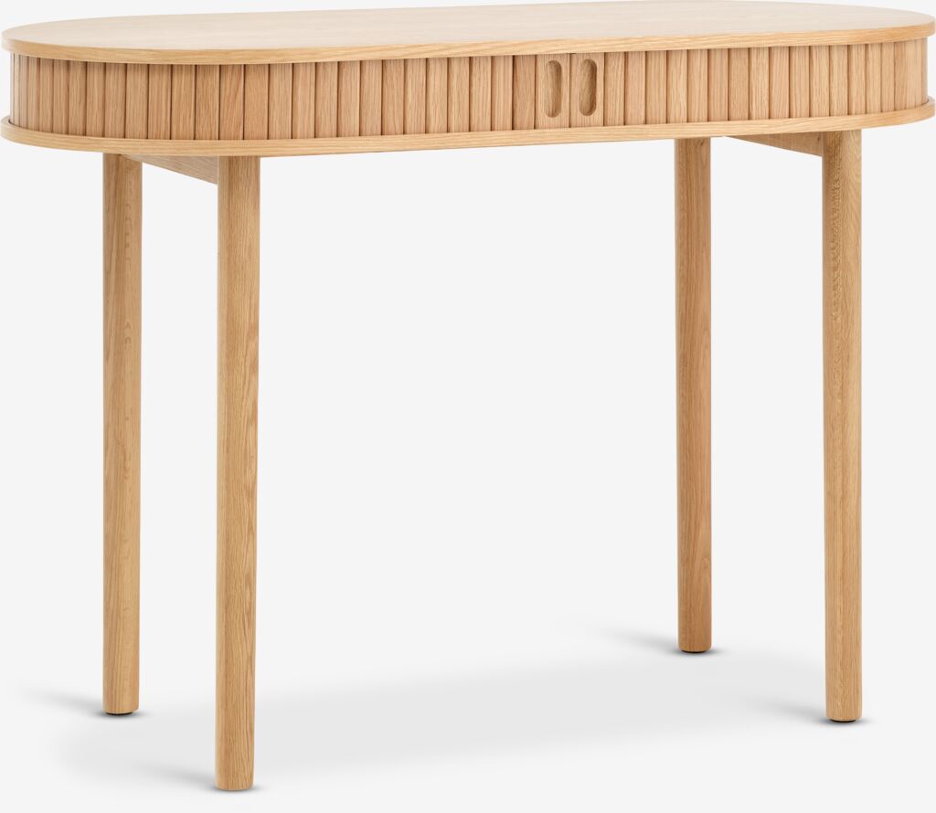 Konsolentisch LYNGVIG 50x110 2 Rollladen-Schiebetüren eiche