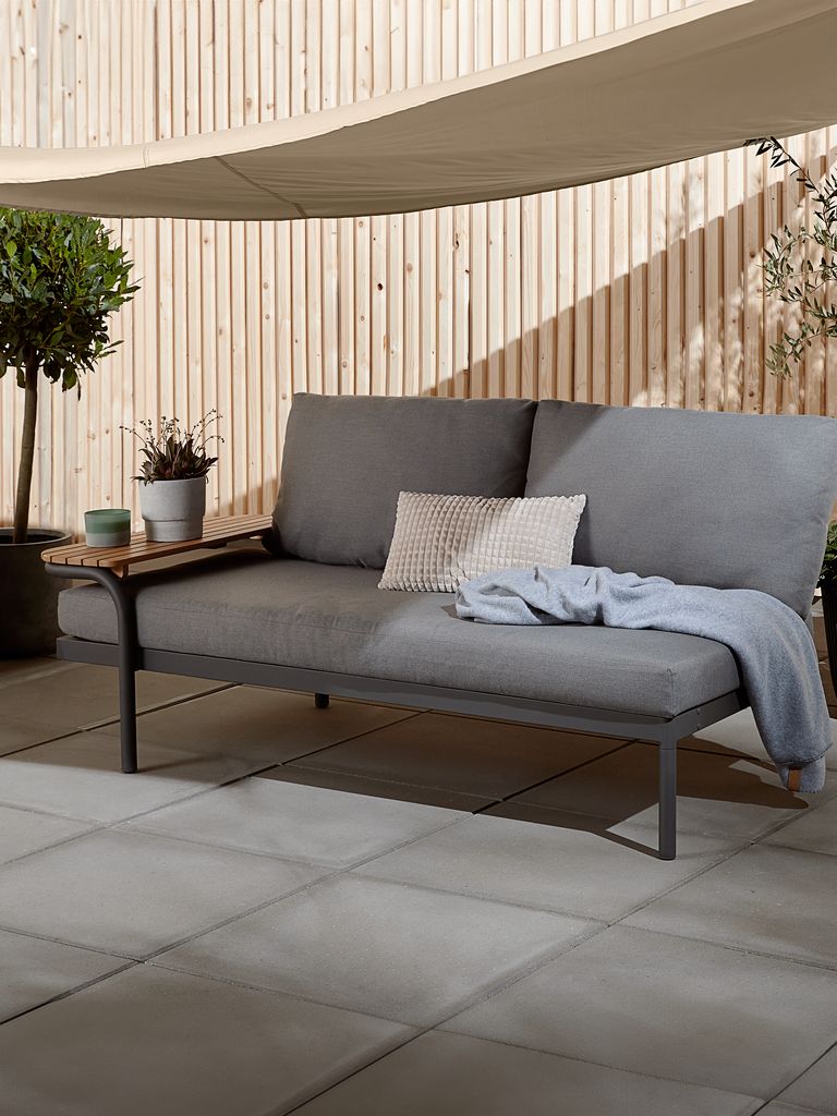 Lounge-Sofa ODDESUND grau