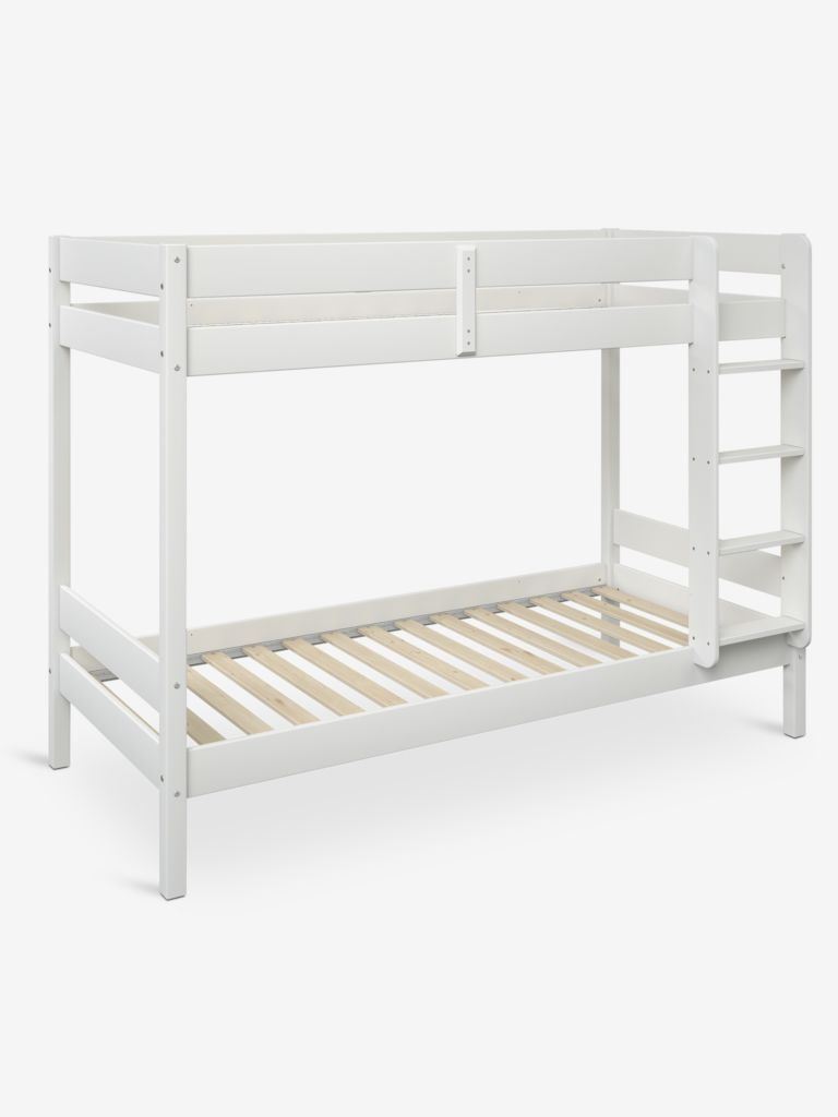 Etagenbett VESTERVIG 2x90x200 inkl. Leiter weiß