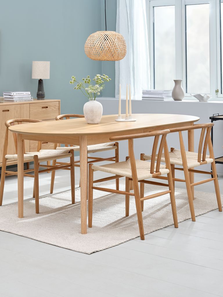 Esstisch MARSTRAND 100x200/280 Eiche natur