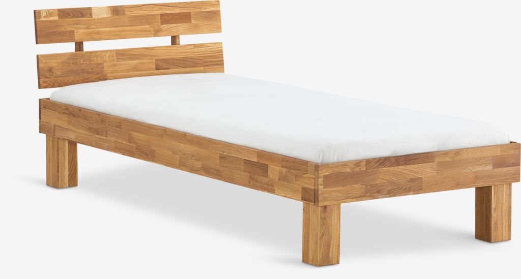 Bettgestell SAGEBY 100x200 Eiche natur