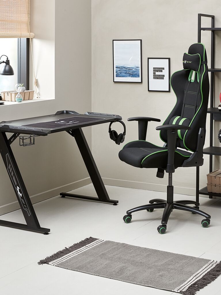 Gaming-Stuhl LAMDRUP schwarz/grün