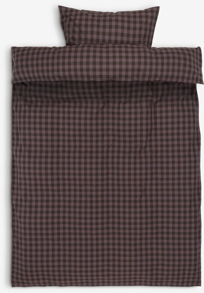 Bettwäsche TONJE garngefärbt 135x200 violett