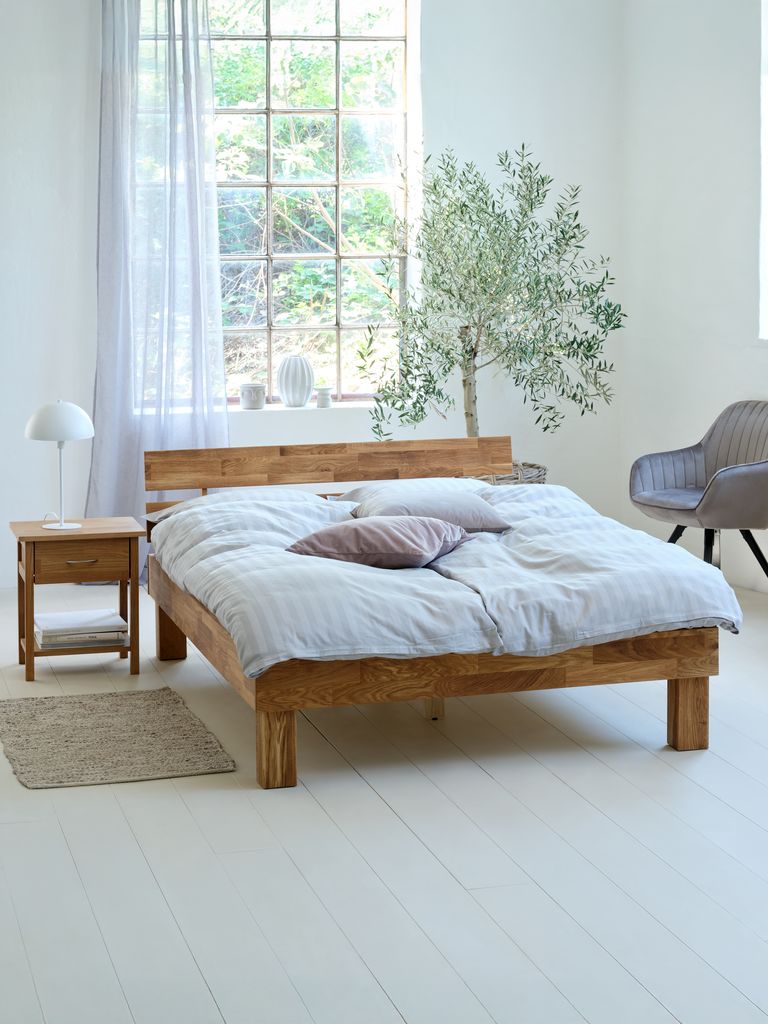 Bettgestell SAGEBY 160x200 Eiche natur