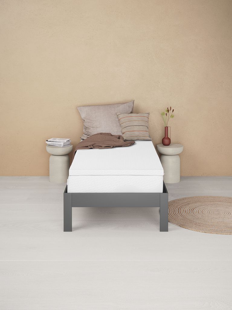 Topper 90x200cm WELLPUR FRYA weiß