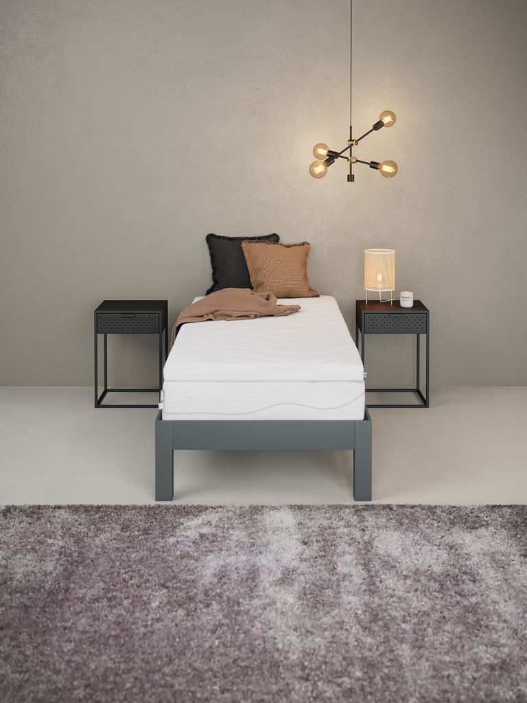 Topper 90x190cm WELLPUR GULEN weiß