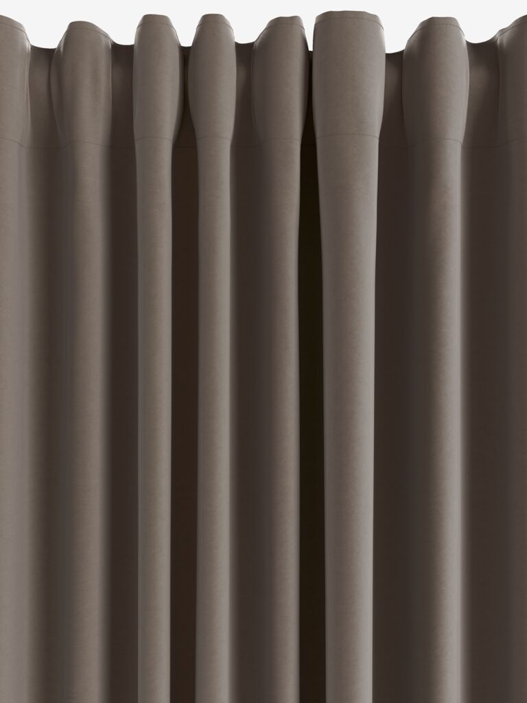 Vorhang AUSTRA 1x140x300 samtbraun