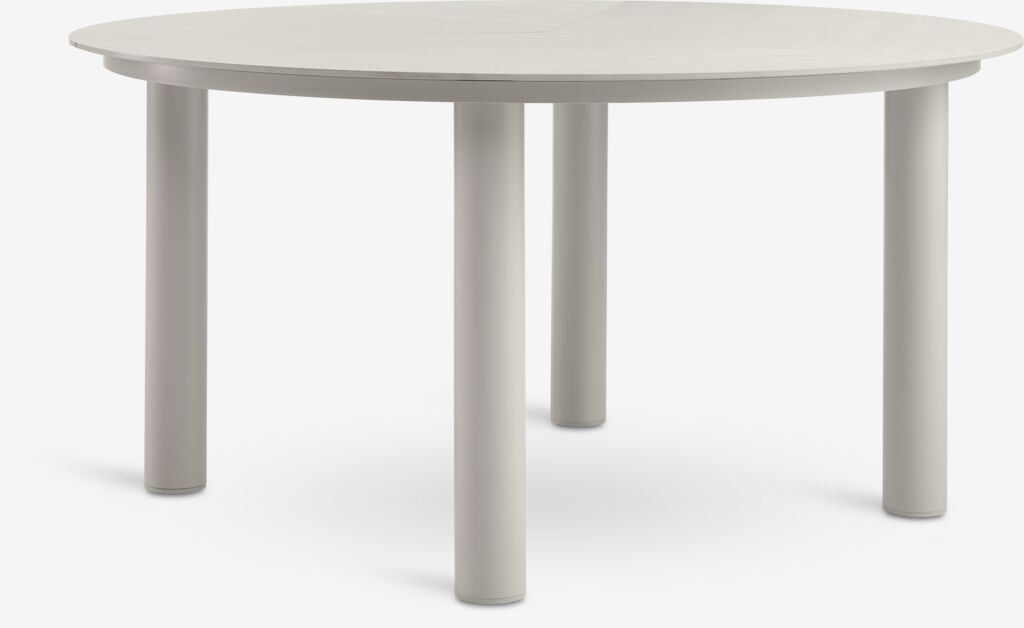 Gartentisch SURNADAL Ø150 beige